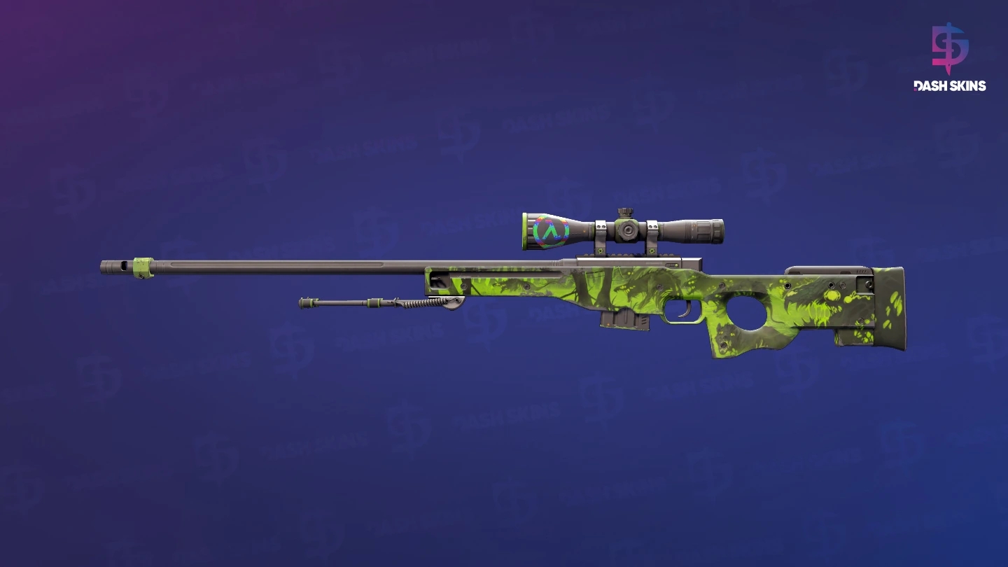 AWP | Containment Breach (Well-Worn) Screenshot Playside