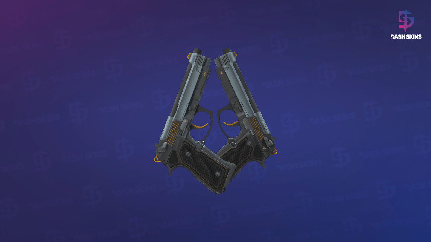 Dual Berettas | Ventilators (Factory New) Screenshot Playside