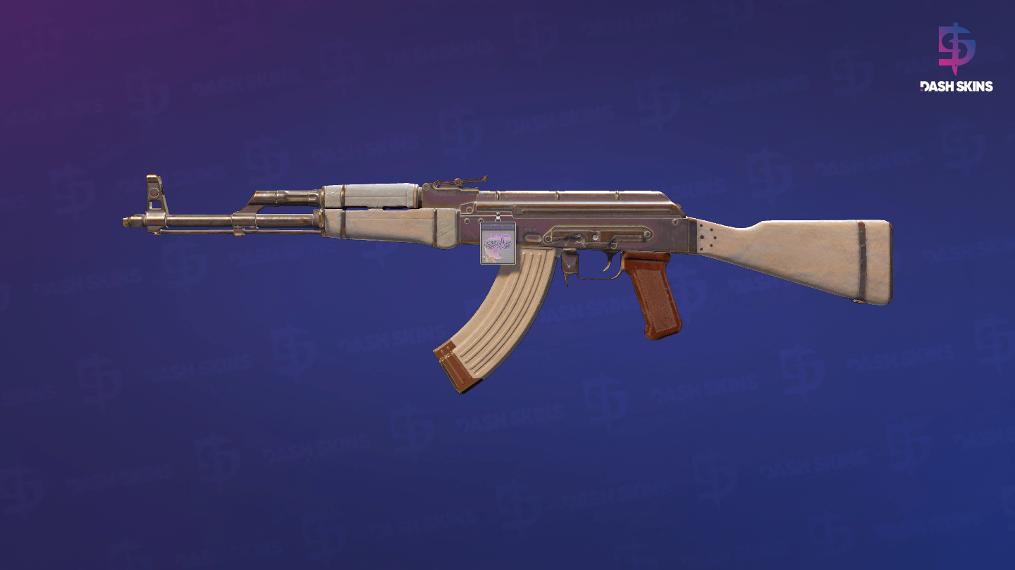 AK-47 | Aphrodite (Well-Worn) Screenshot Playside
