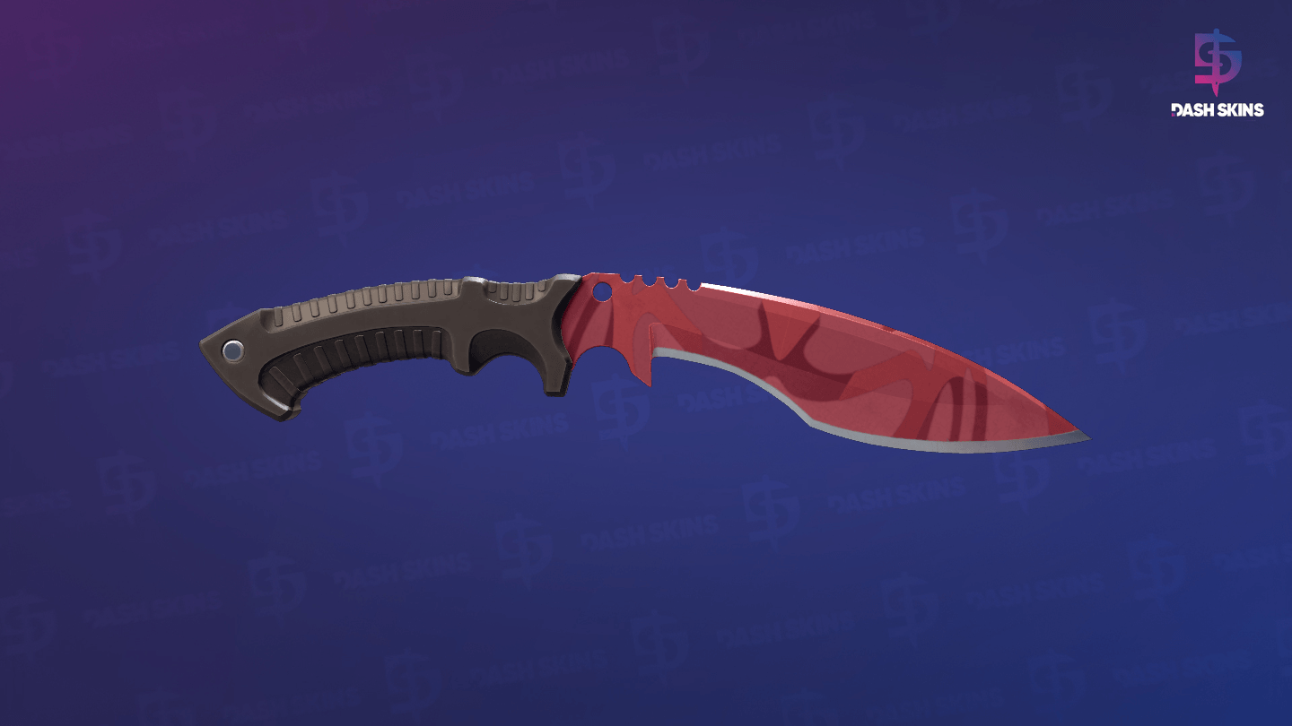 ★ Kukri Knife | Slaughter (Field-Tested) Screenshot Playside