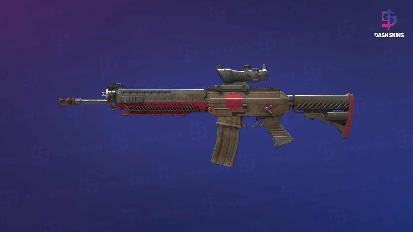 SG 553 | Berry Gel Coat (Field-Tested) Screenshot Playside