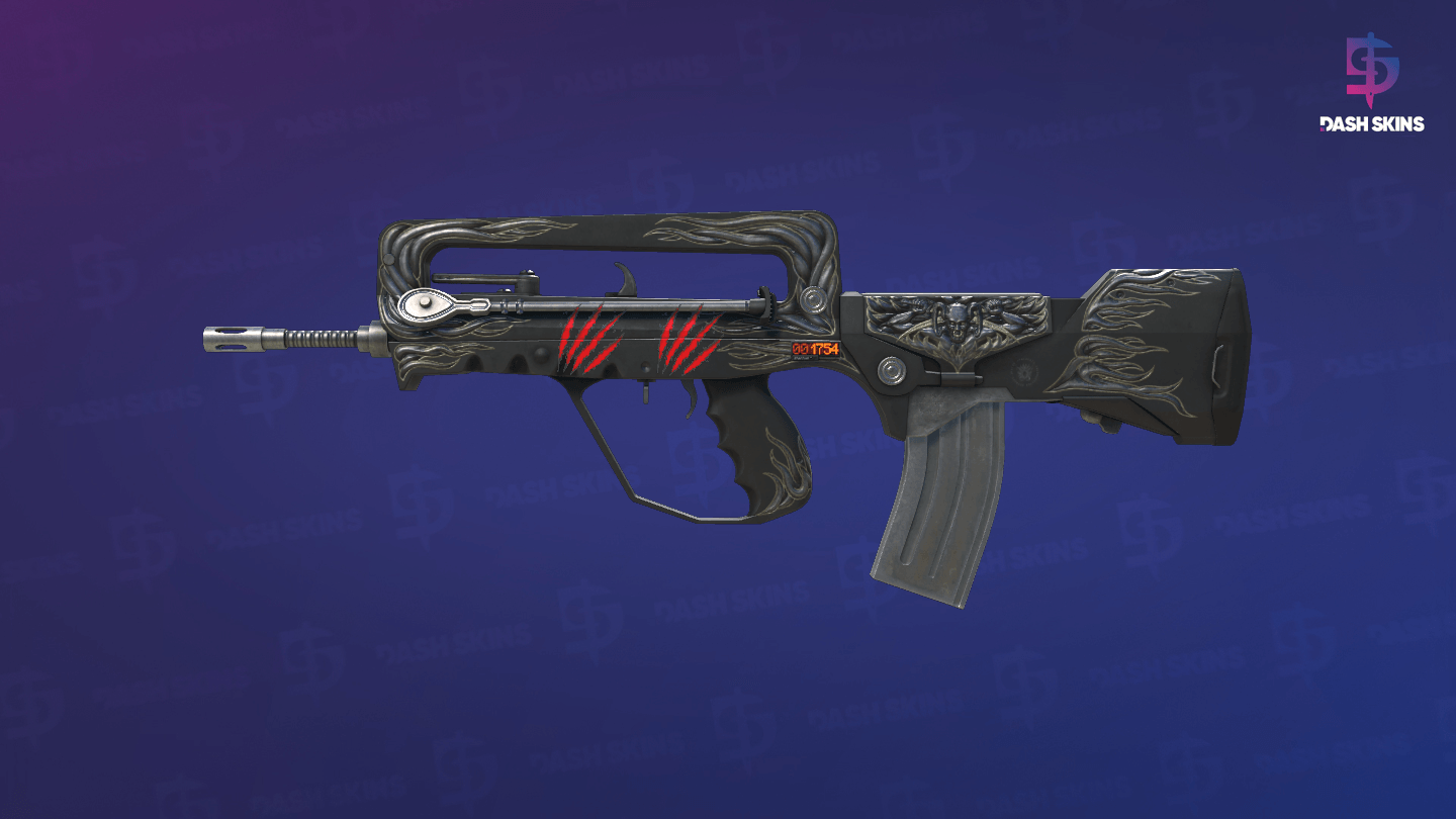 StatTrak™ FAMAS | Djinn (Field-Tested) Screenshot Playside