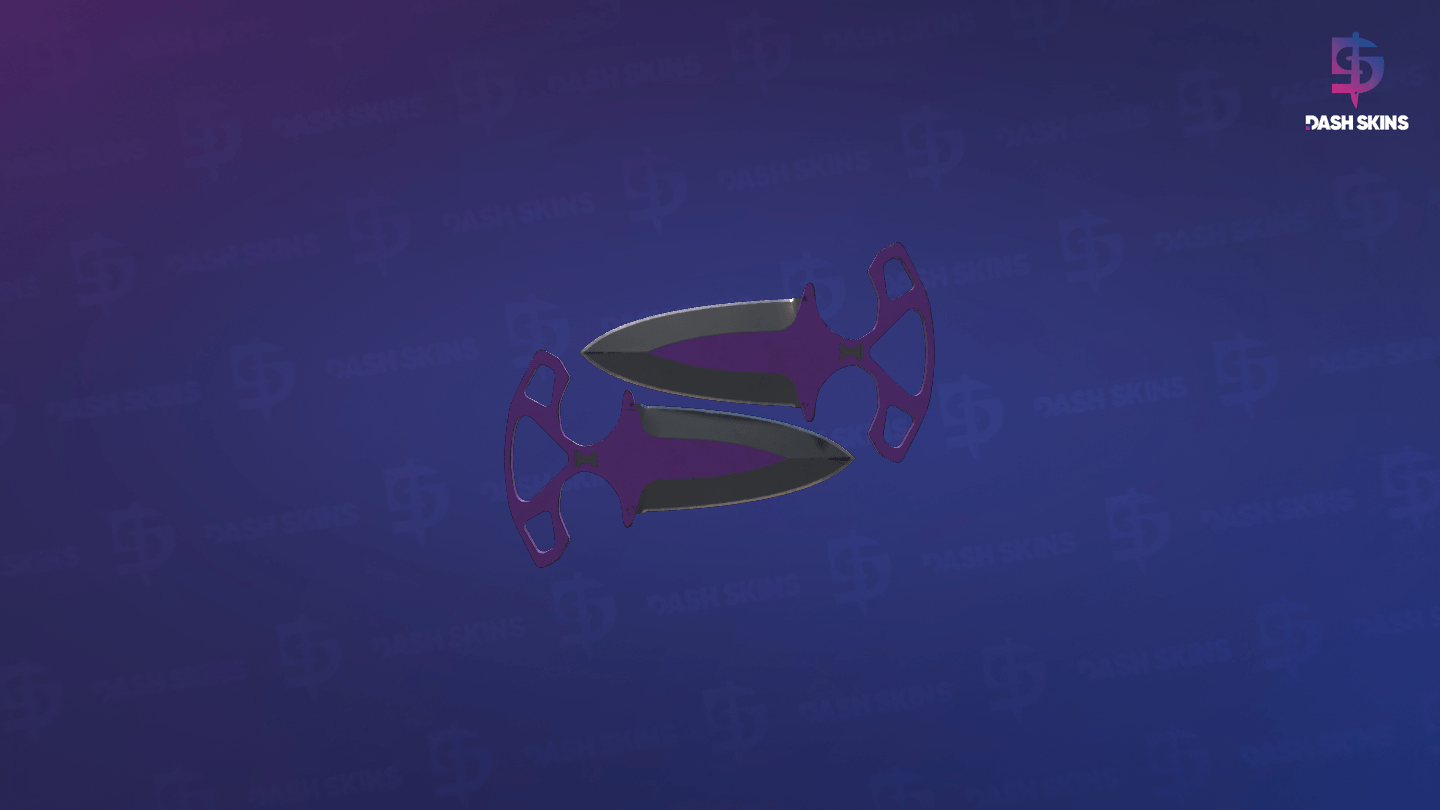 ★ Shadow Daggers | Ultraviolet (Field-Tested) Screenshot Playside