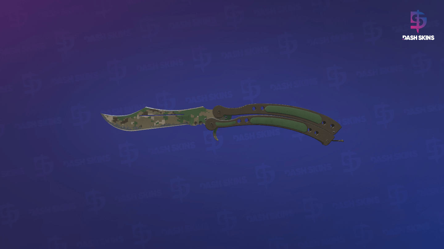 ★ Butterfly Knife | Forest DDPAT (Field-Tested) Screenshot Playside