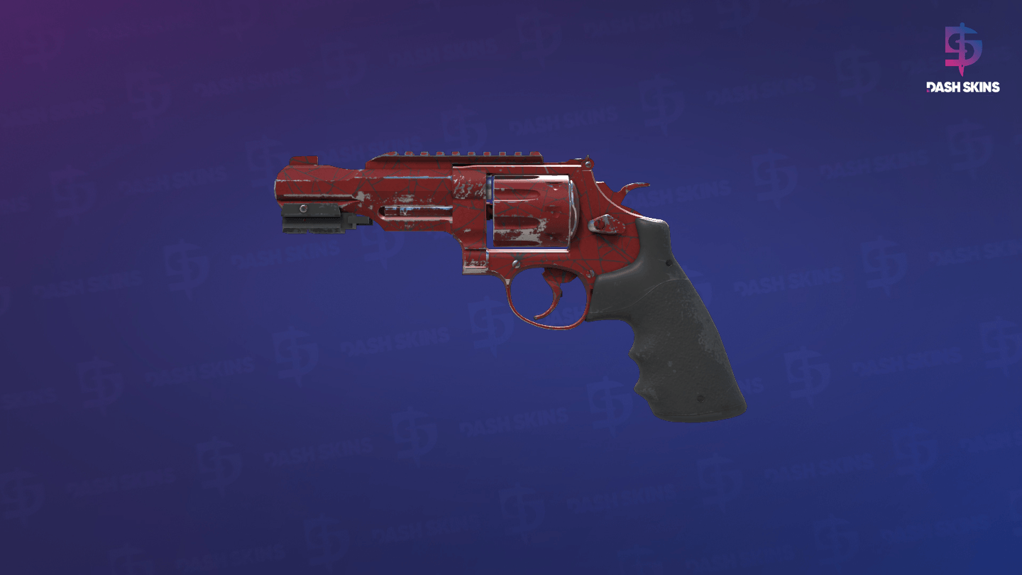 R8 Revolver | Crimson Web (Field-Tested) Screenshot Playside