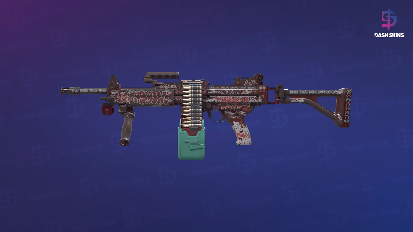 Souvenir Negev | Wall Bang (Factory New) Screenshot Playside