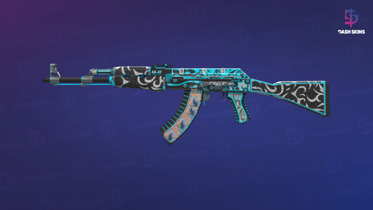 AK-47 | Frontside Misty (Well-Worn) Screenshot Playside