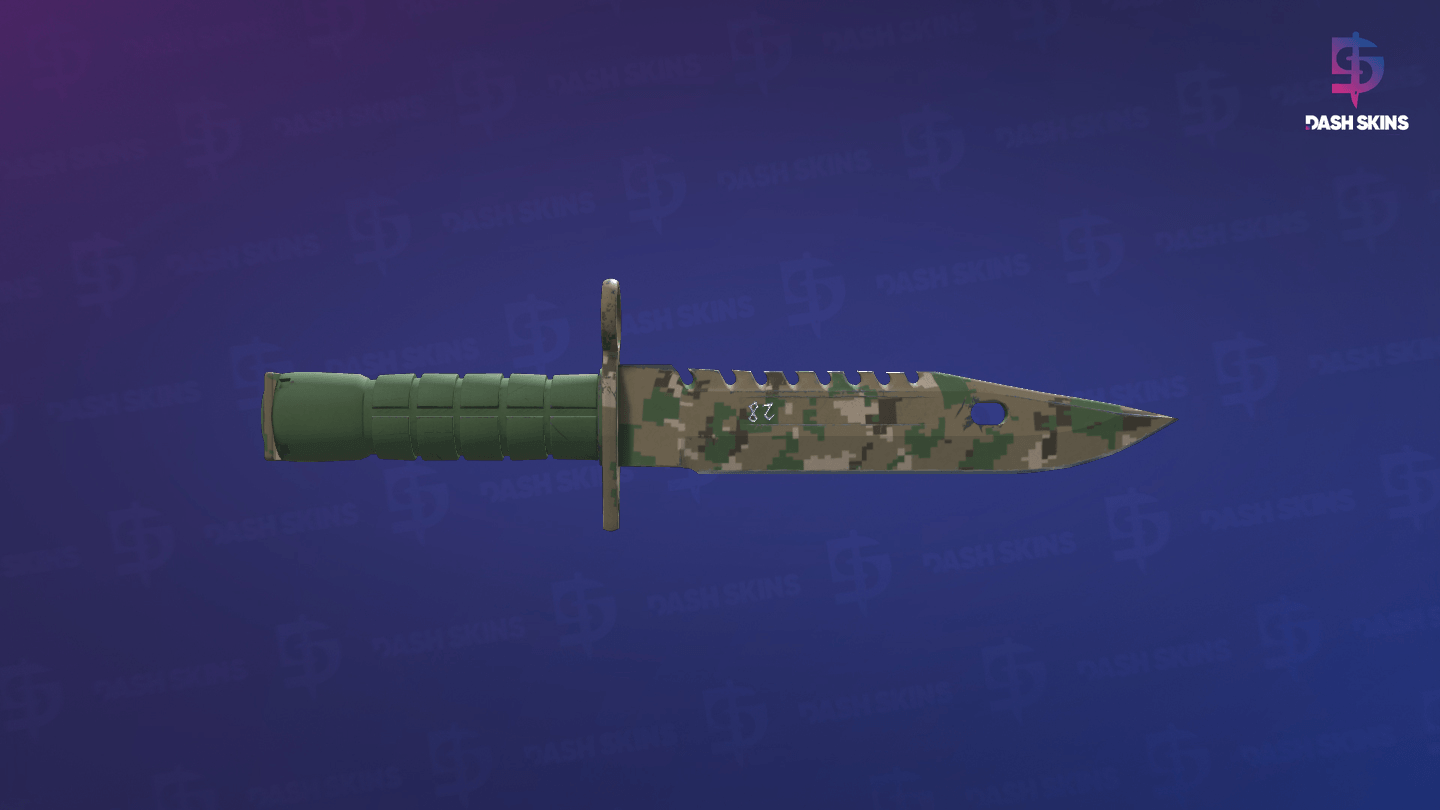 ★ StatTrak™ M9 Bayonet | Forest DDPAT (Minimal Wear) Screenshot Playside