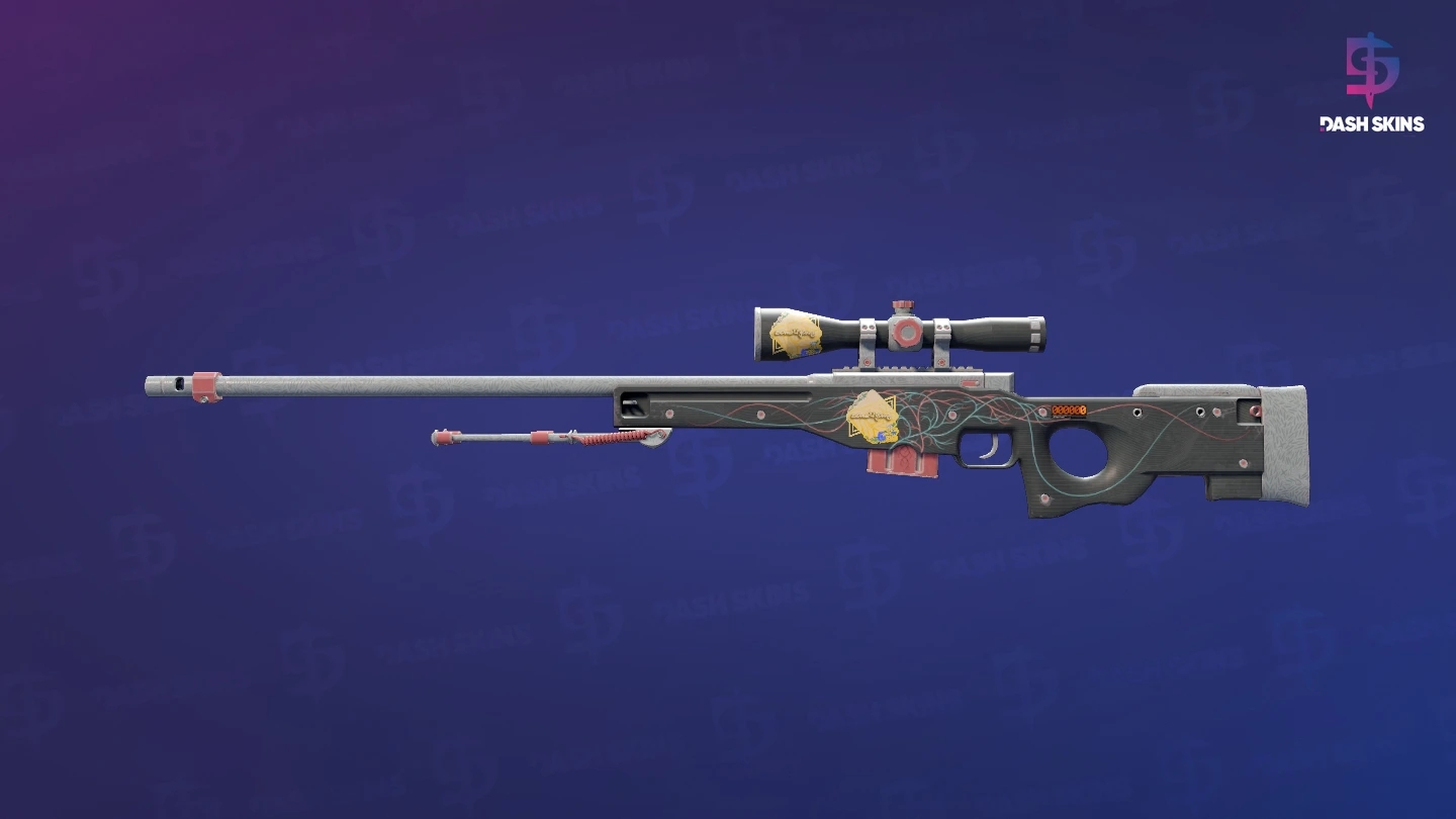 StatTrak™ AWP | Capillary (Minimal Wear) Screenshot Playside