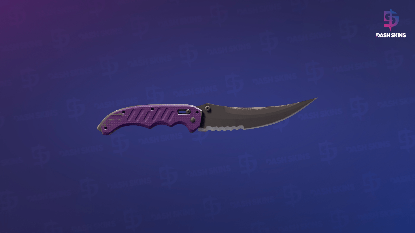 ★ Flip Knife | Ultraviolet (Field-Tested) Screenshot Playside