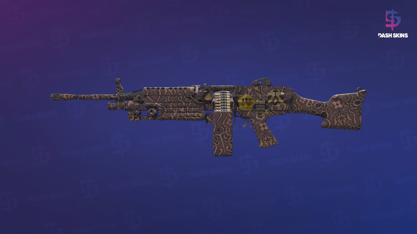 Souvenir M249 | Humidor (Minimal Wear) Screenshot Playside