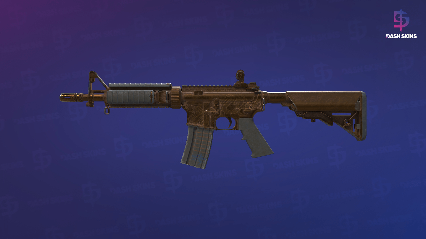 M4A4 | Etch Lord (Battle-Scarred) Screenshot Playside