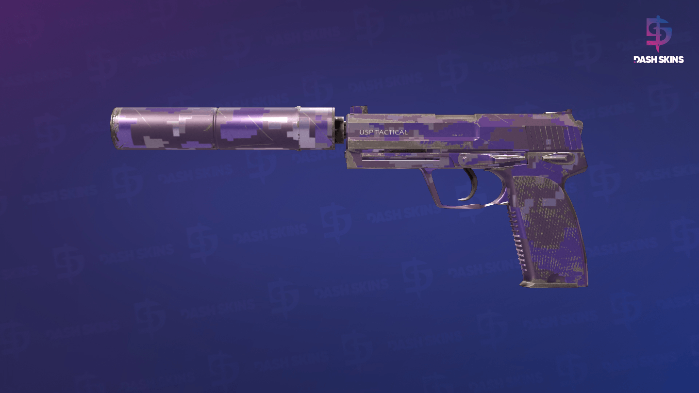 USP-S | Purple DDPAT (Field-Tested) Screenshot Playside