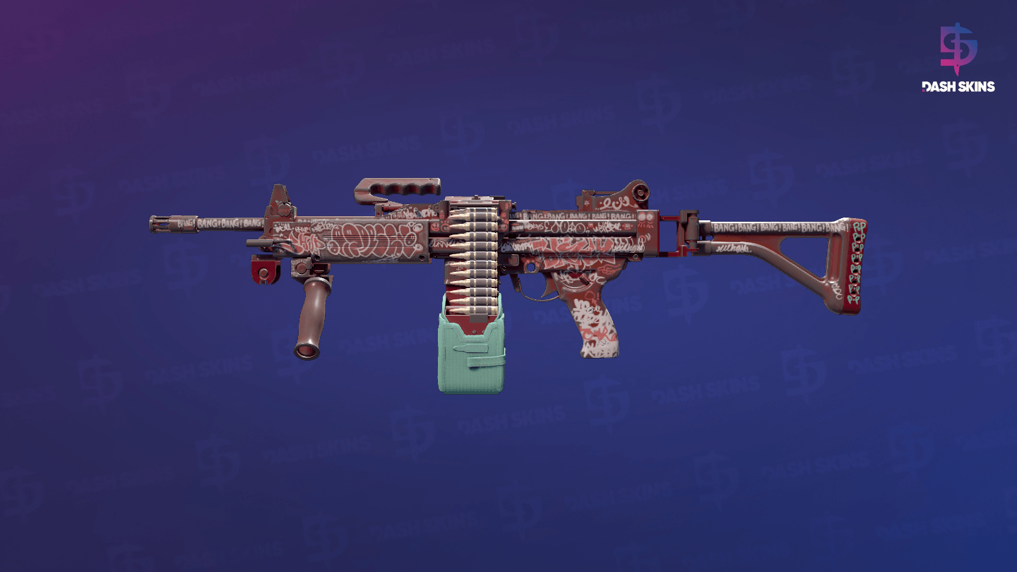 Negev | Wall Bang (Factory New) Screenshot Playside