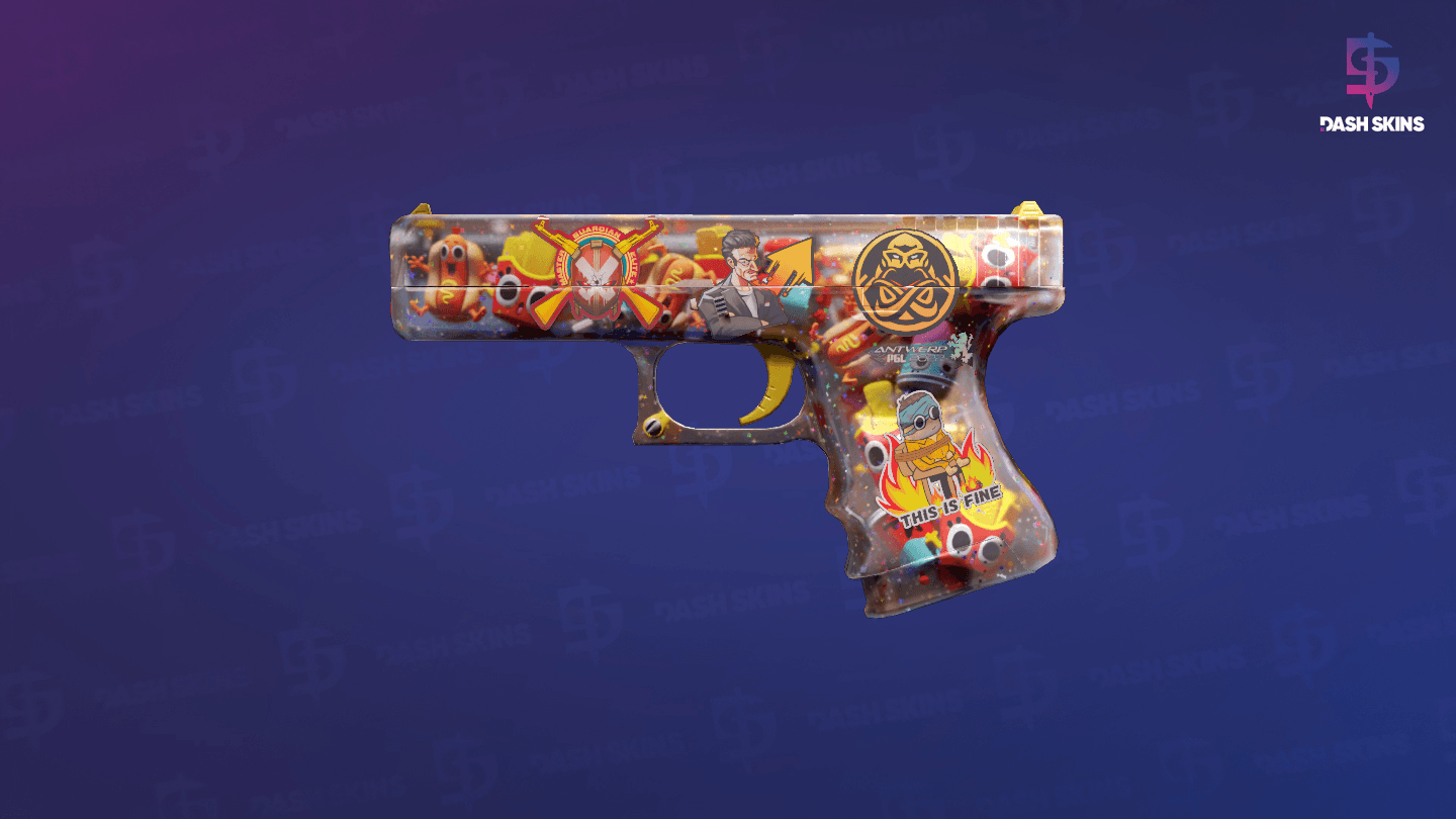 Glock-18 | Snack Attack (Field-Tested) Screenshot Playside