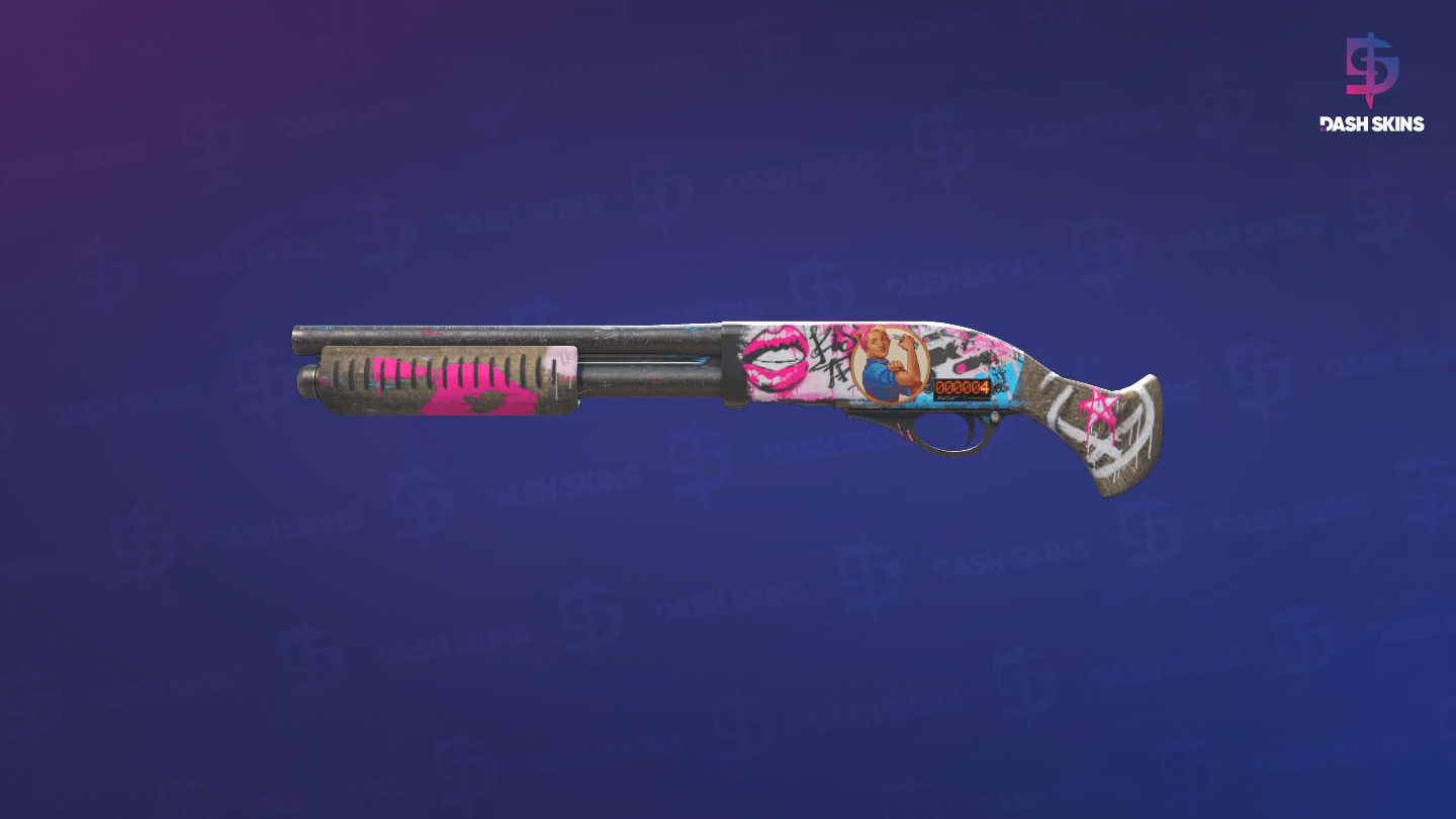 StatTrak™ Sawed-Off | Wasteland Princess (Field-Tested) Screenshot Playside