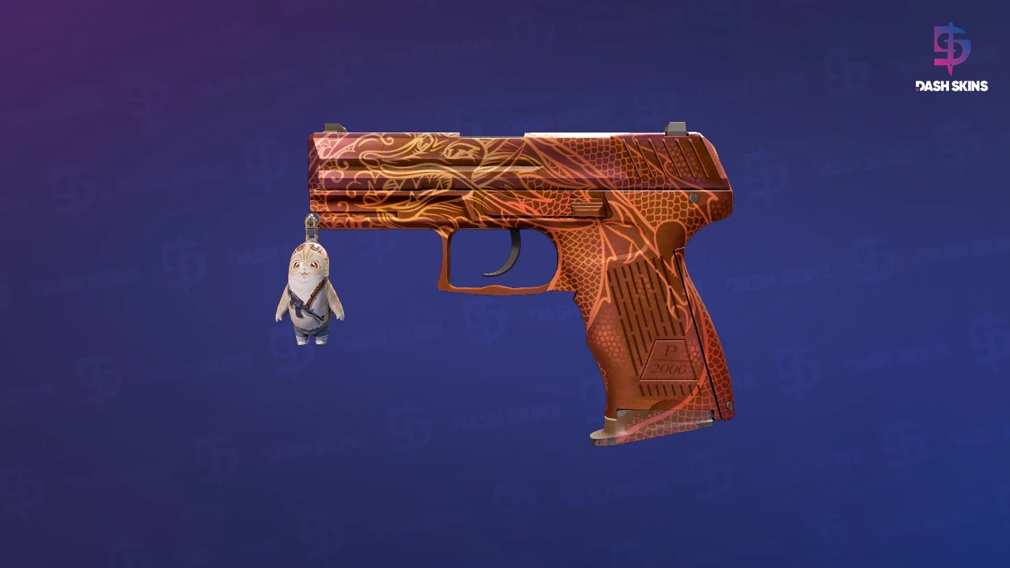 P2000 | Imperial Dragon (Minimal Wear) Screenshot Playside