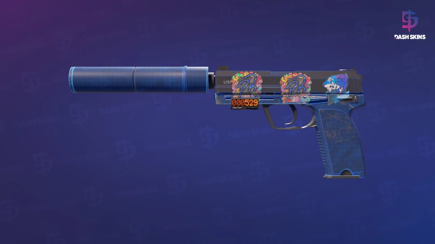 StatTrak™ USP-S | Blueprint (Field-Tested) Screenshot Playside