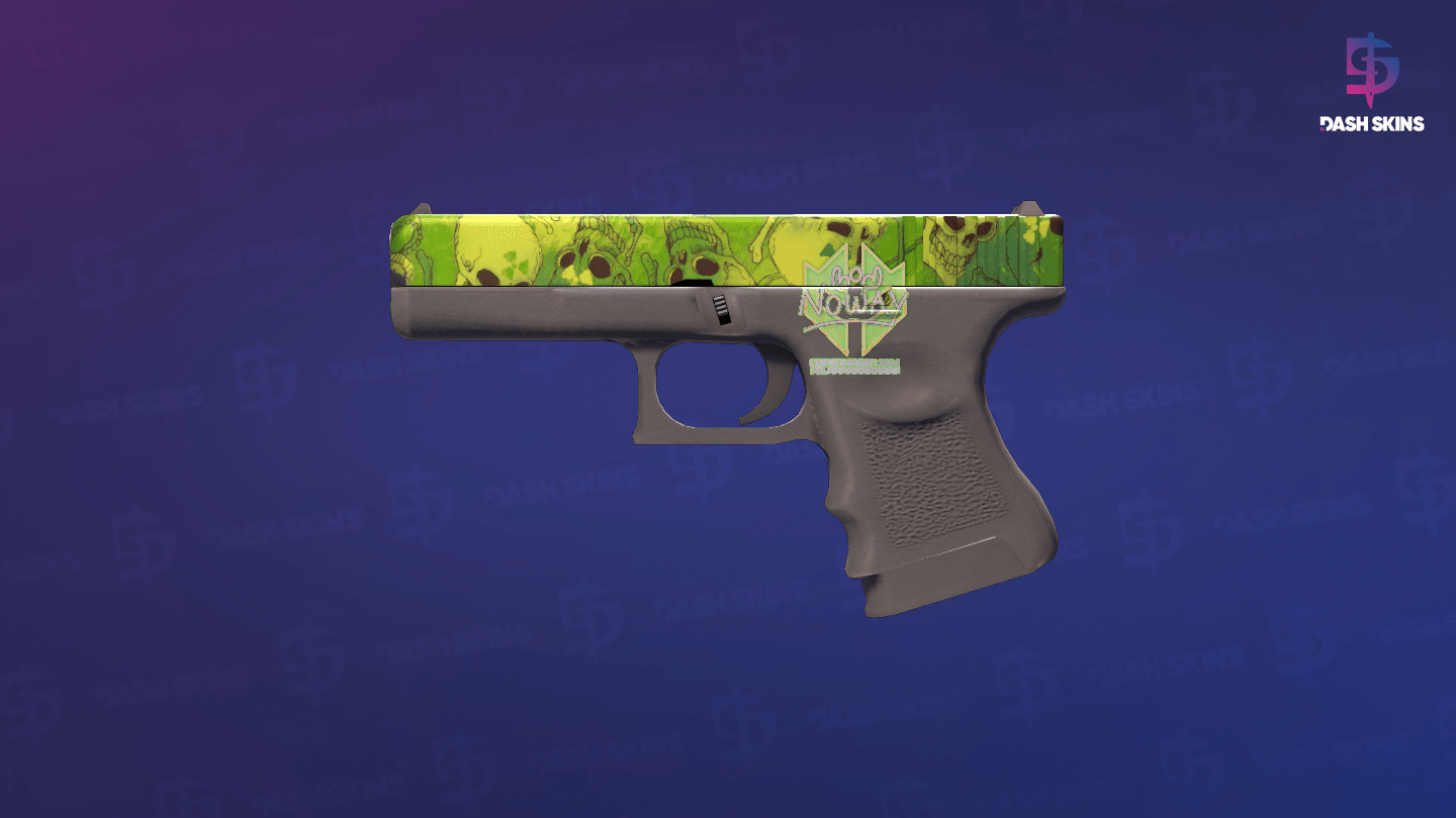 Glock-18 | Nuclear Garden (Minimal Wear) Screenshot Playside