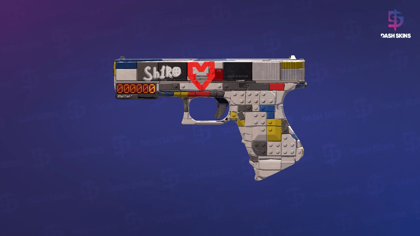StatTrak™ Glock-18 | Block-18 (Field-Tested) Screenshot Playside