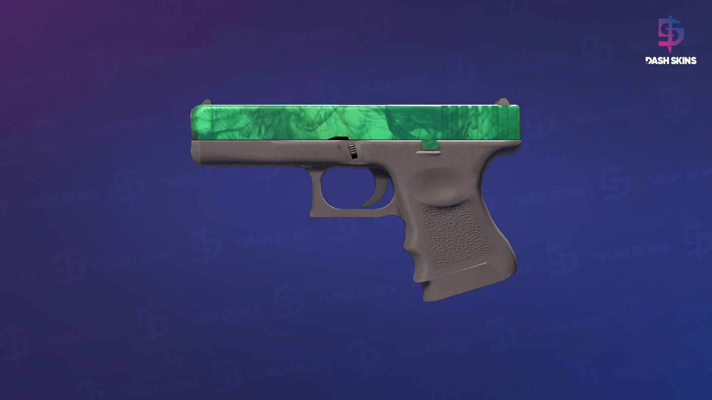 Glock-18 | Gamma Doppler (Factory New) - Emerald Screenshot Playside
