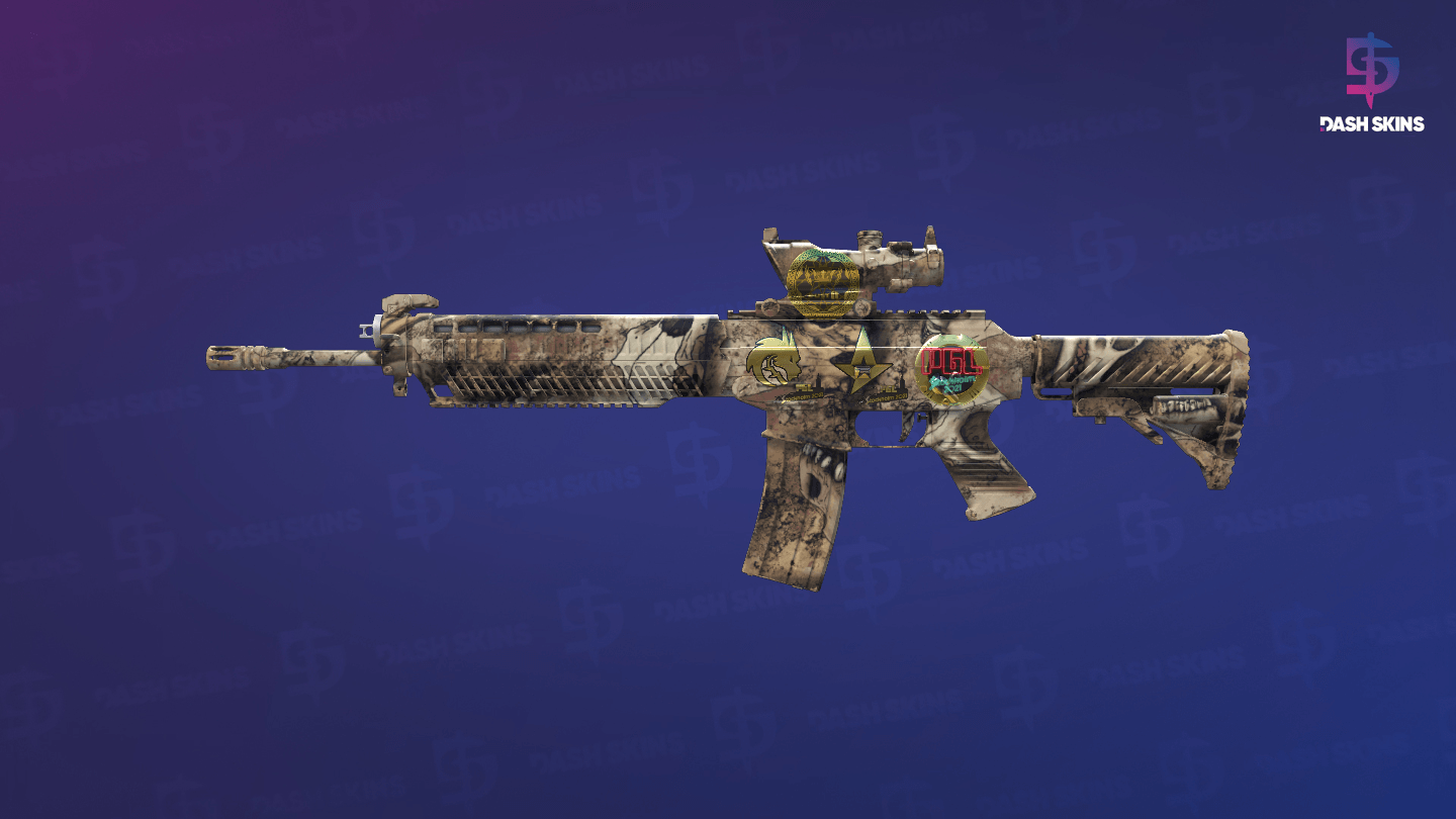 Souvenir SG 553 | Bleached (Factory New) Screenshot Playside