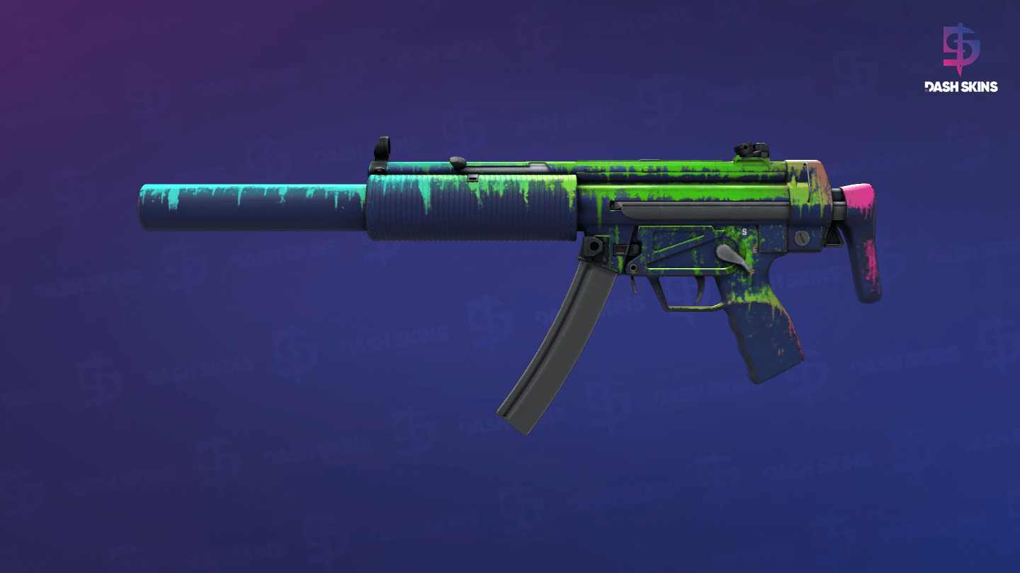 MP5-SD | Phosphor (Field-Tested) Screenshot Playside