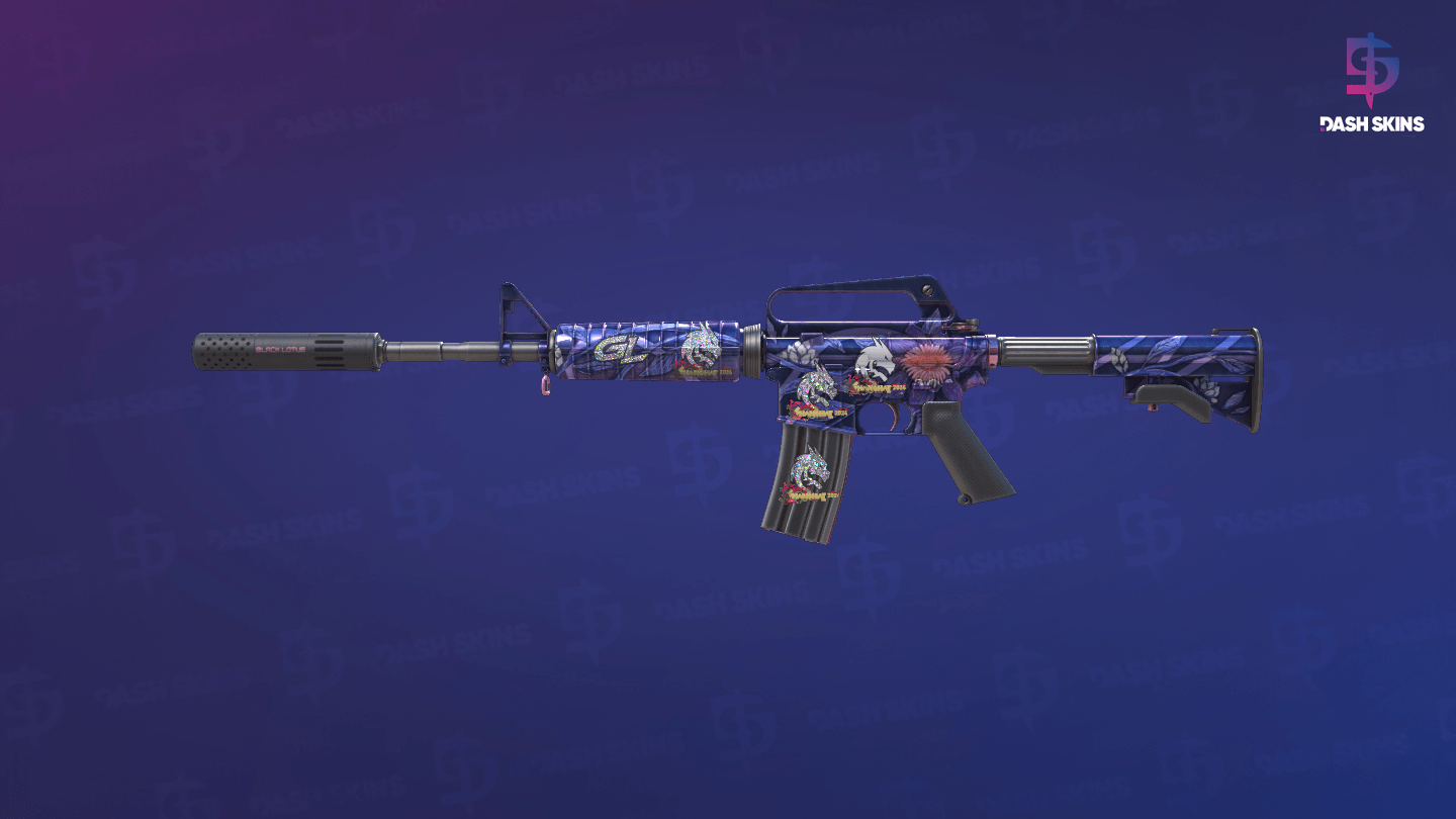M4A1-S | Black Lotus (Field-Tested) Screenshot Playside