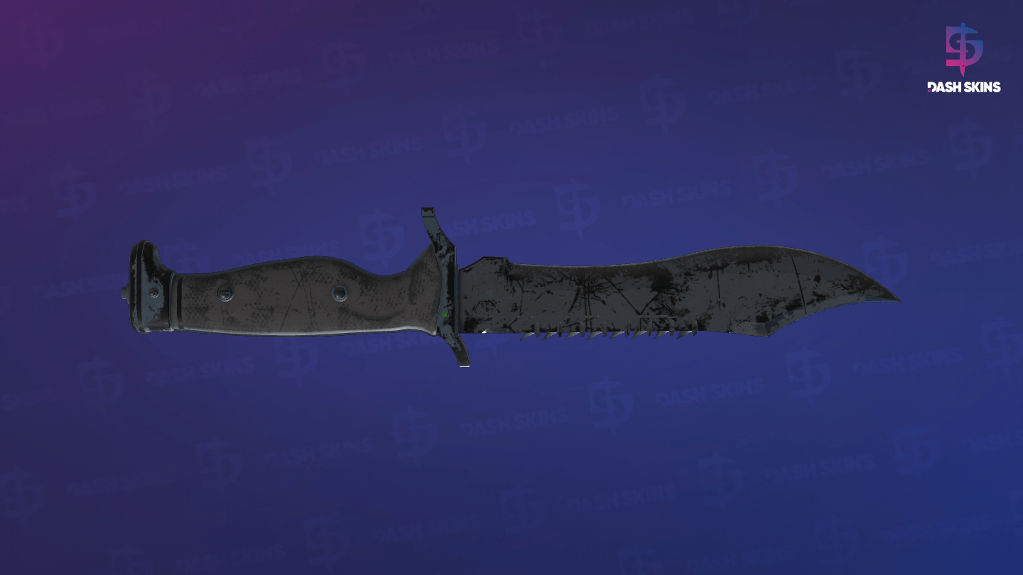 ★ Bowie Knife | Night (Battle-Scarred) Screenshot Playside