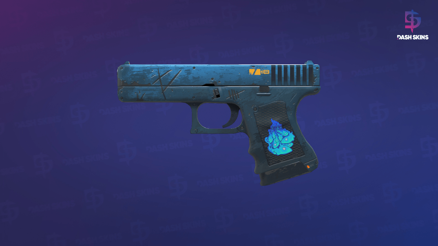Glock-18 | Off World (Minimal Wear) Screenshot Playside
