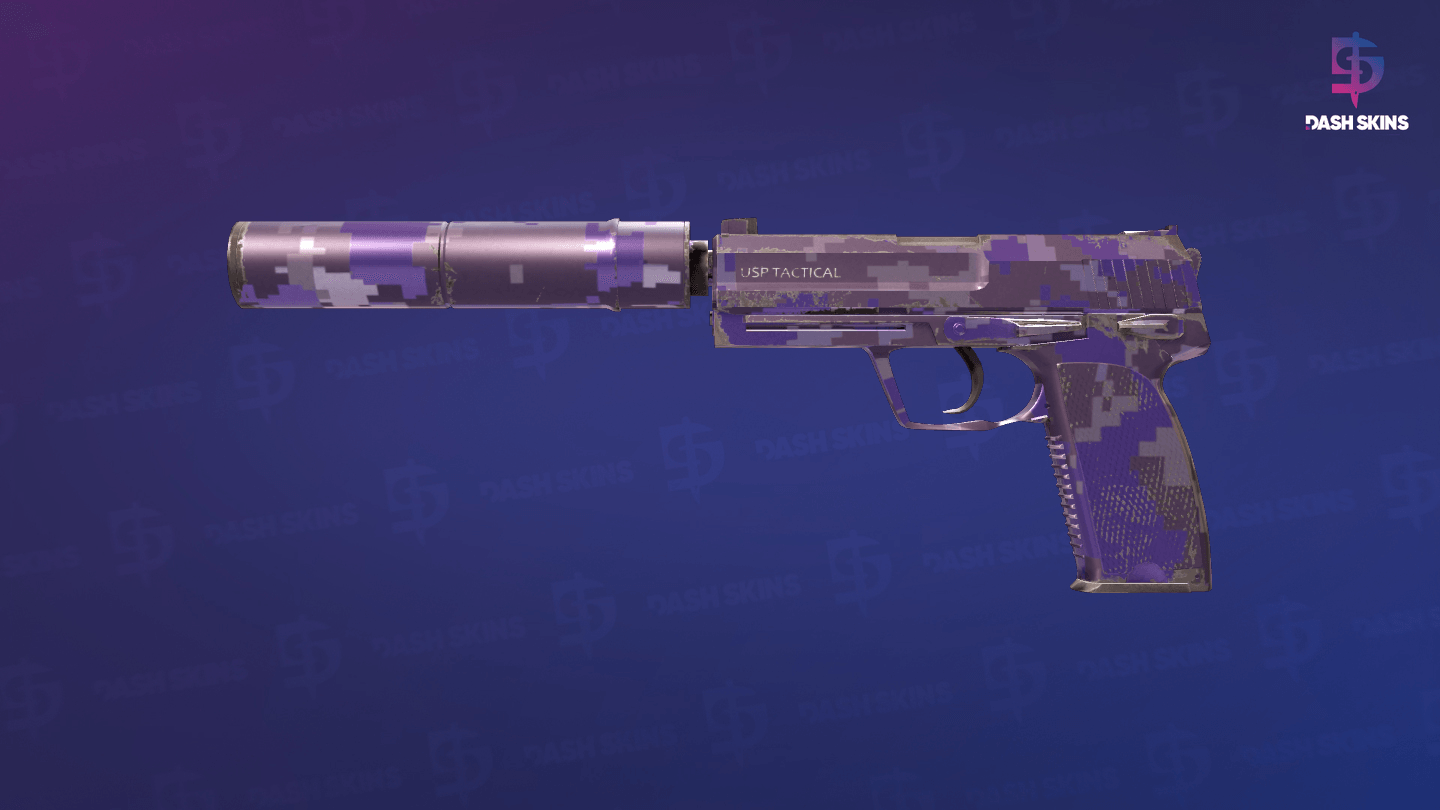 USP-S | Purple DDPAT (Field-Tested) Screenshot Playside