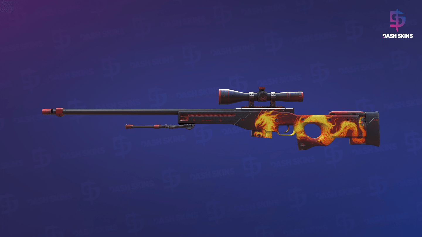 AWP | Wildfire (Field-Tested) Screenshot Playside