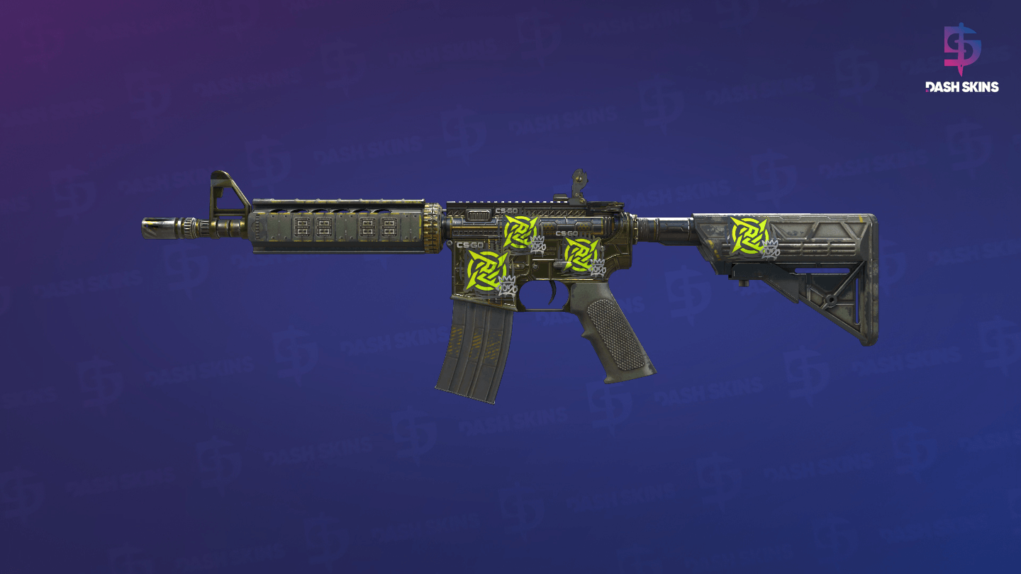 M4A4 | The Battlestar (Battle-Scarred) Screenshot Playside