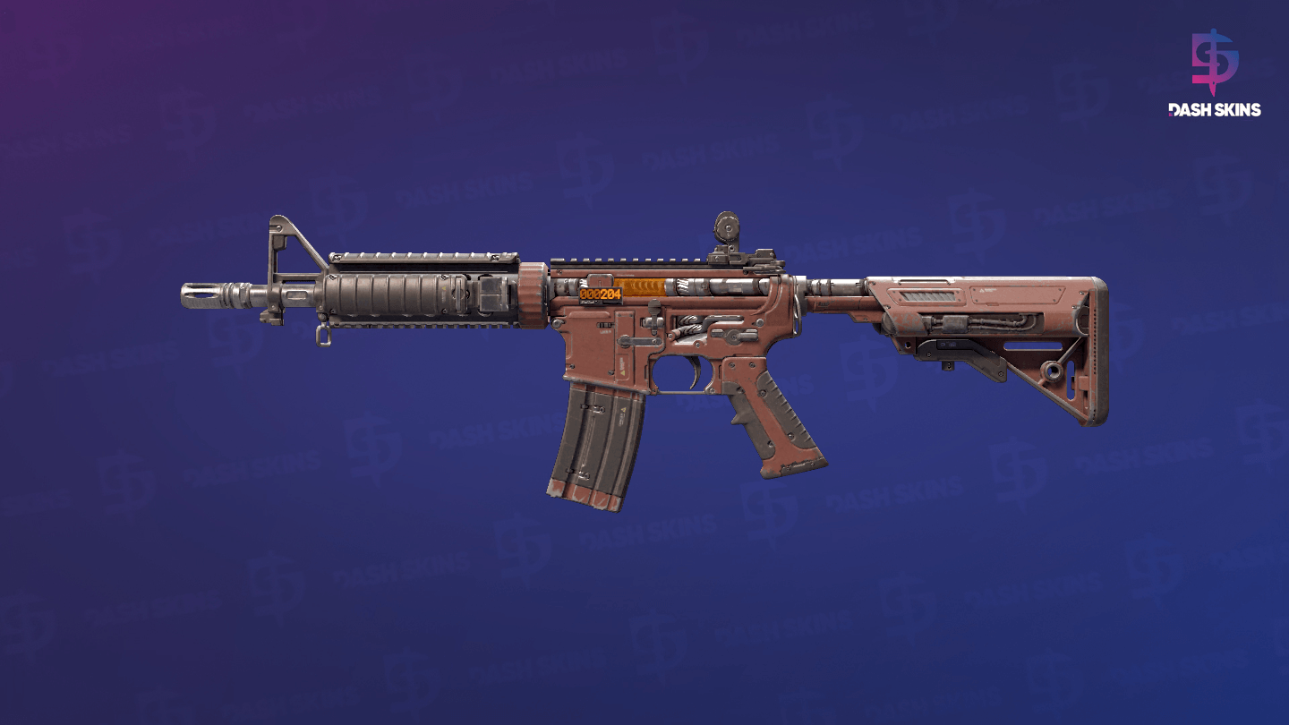 StatTrak™ M4A4 | Turbine (Battle-Scarred) Screenshot Playside