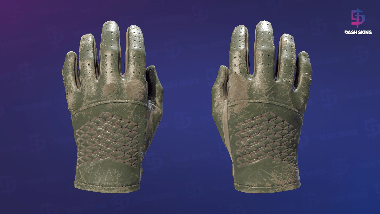 ★ Driver Gloves | Racing Green (Battle-Scarred) Screenshot Playside