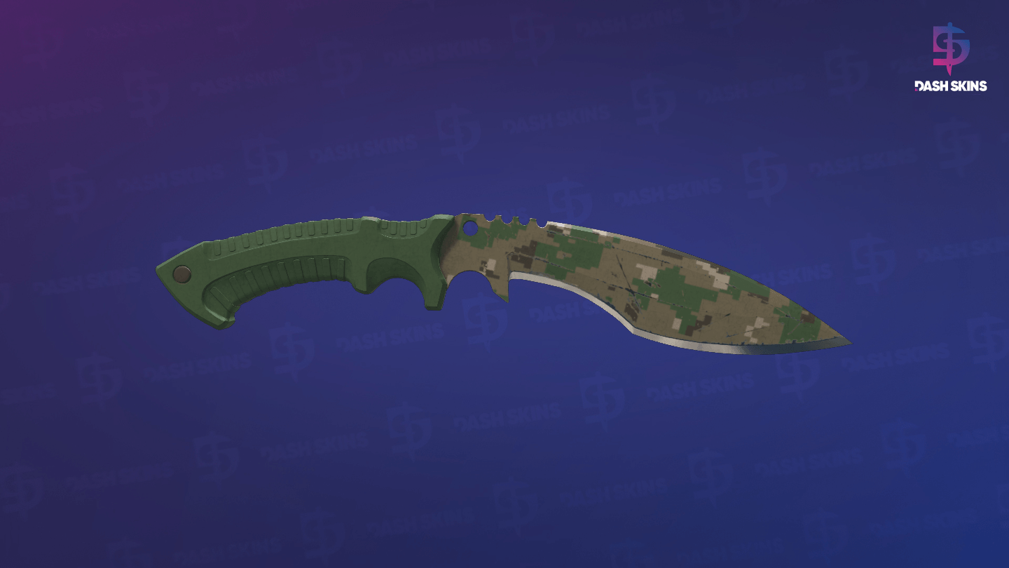★ Kukri Knife | Forest DDPAT (Field-Tested) Screenshot Playside