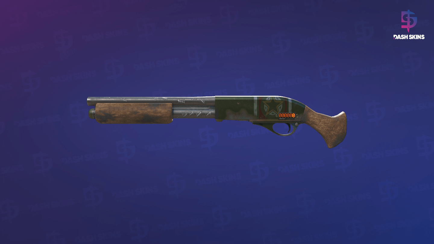 StatTrak™ Sawed-Off | Fubar (Well-Worn) Screenshot Playside
