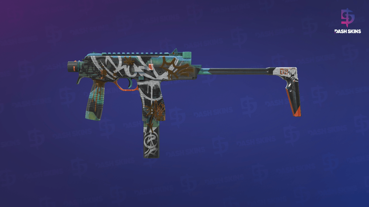 MP9 | Urban Sovereign (Battle-Scarred) Screenshot Playside