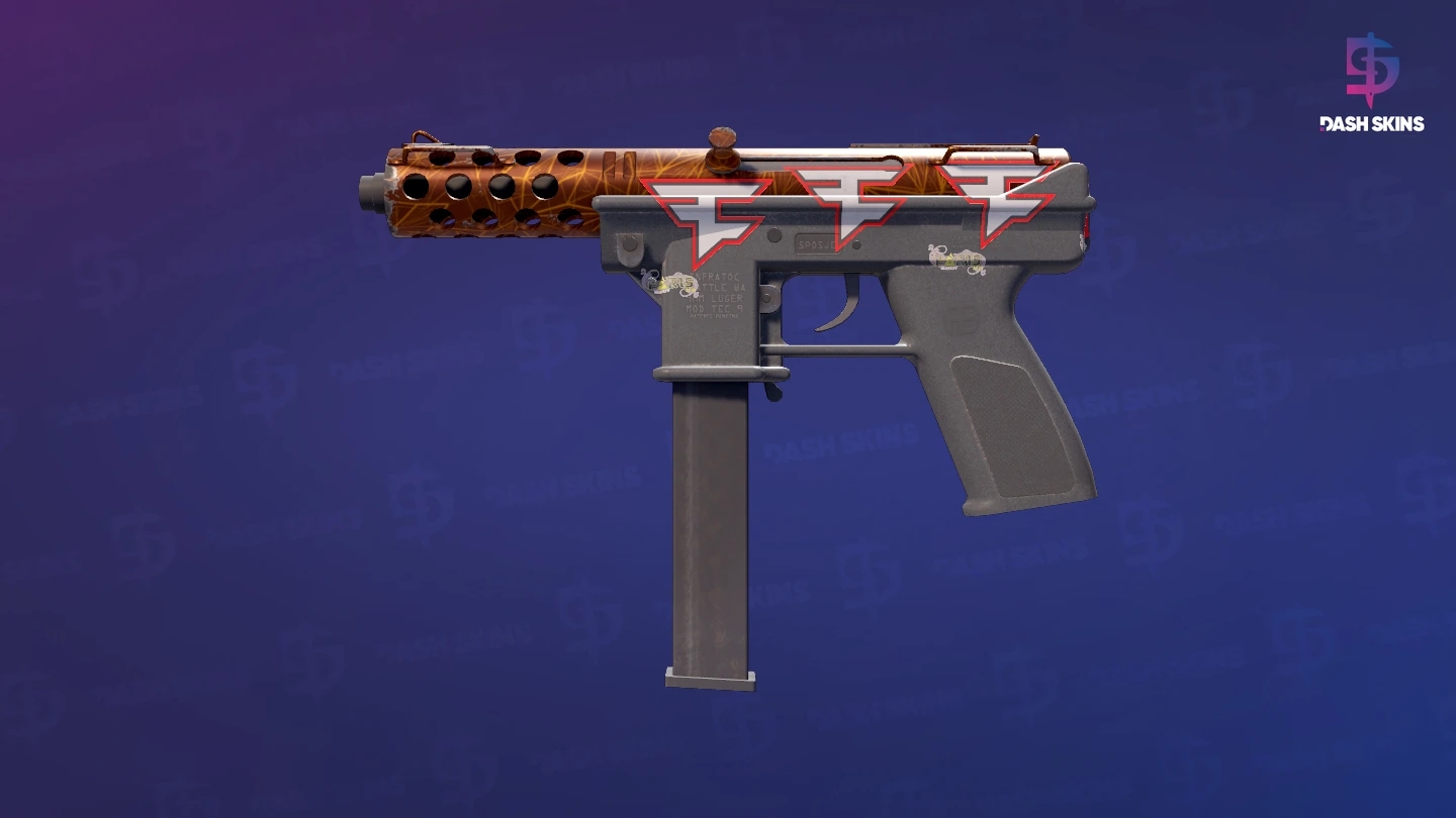 Tec-9 | Red Quartz (Factory New) Screenshot Playside