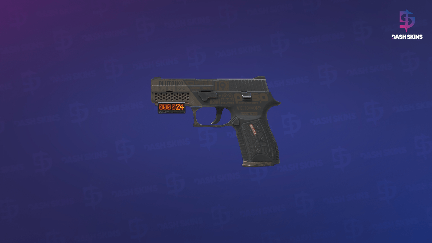 StatTrak™ P250 | Bullfrog (Well-Worn) Screenshot Playside