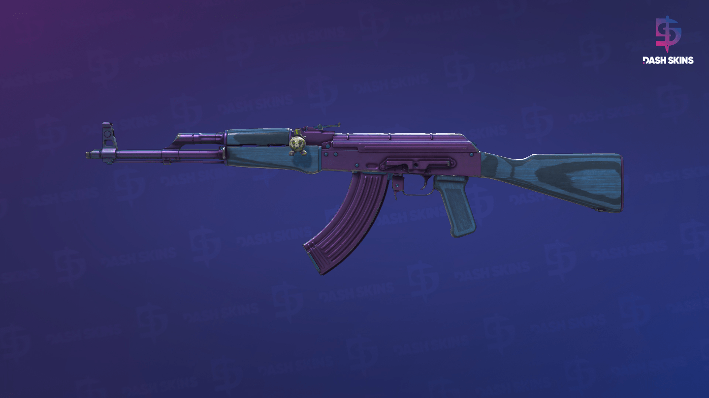AK-47 | Midnight Laminate (Field-Tested) Screenshot Playside