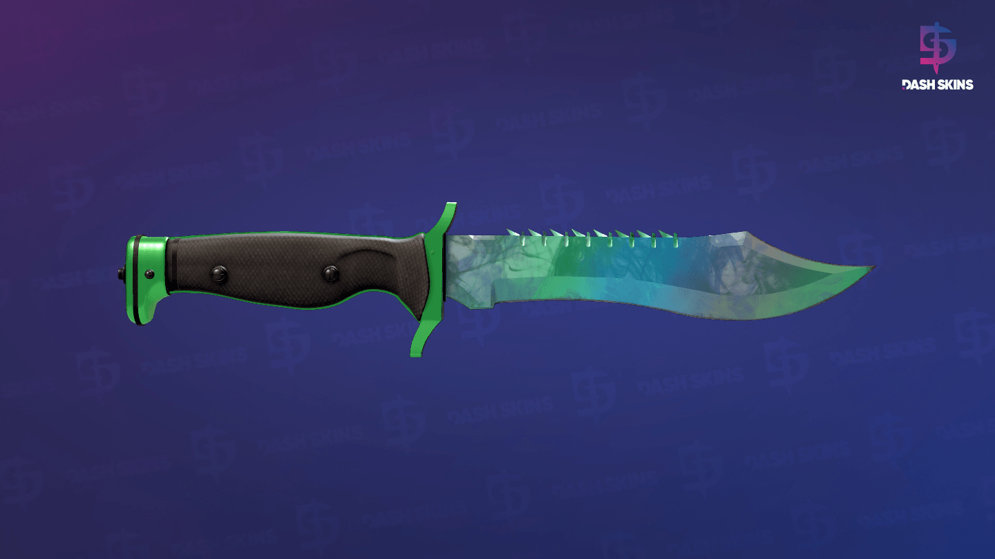 ★ Bowie Knife | Gamma Doppler (Factory New) - Phase 3 Screenshot Playside