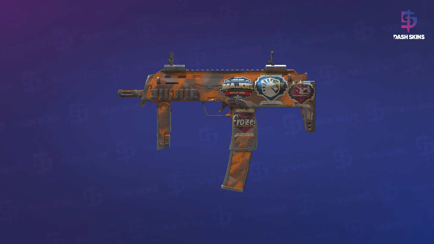 Souvenir MP7 | Orange Peel (Field-Tested) Screenshot Playside
