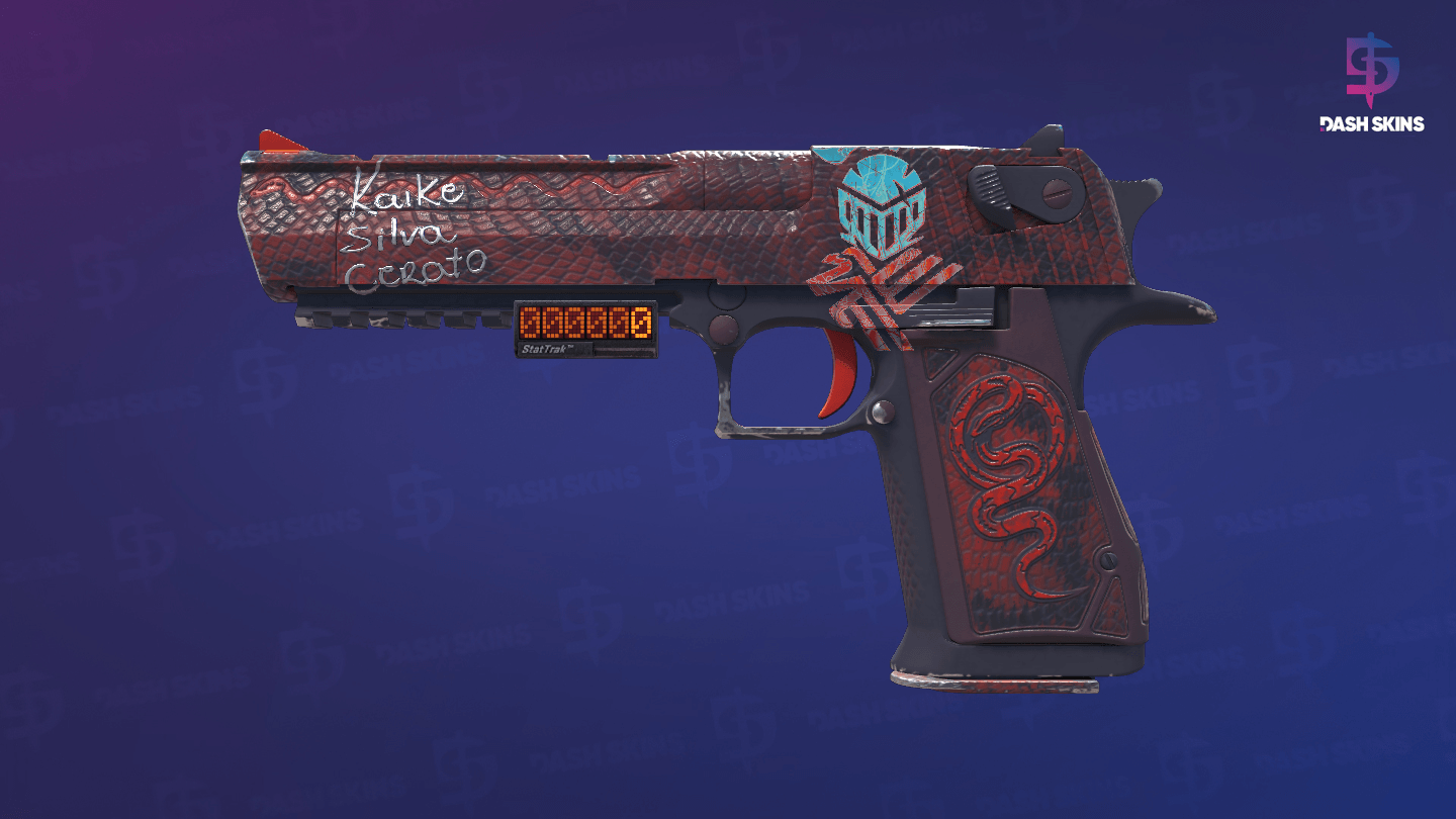StatTrak™ Desert Eagle | Serpent Strike (Minimal Wear) Screenshot Playside