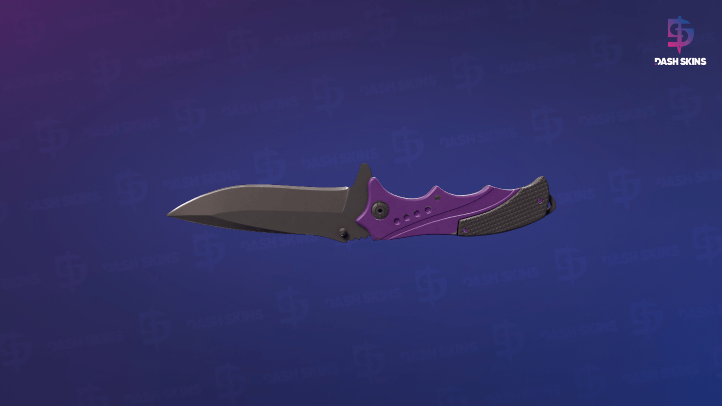 ★ Nomad Knife | Ultraviolet (Minimal Wear) Screenshot Playside