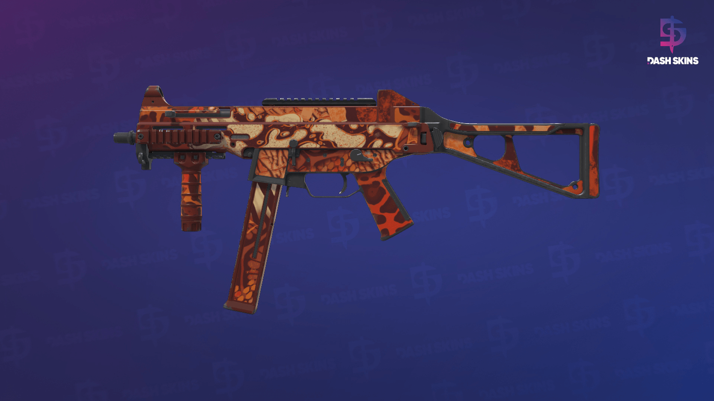 UMP-45 | Warm Blooded (Minimal Wear) Screenshot Playside