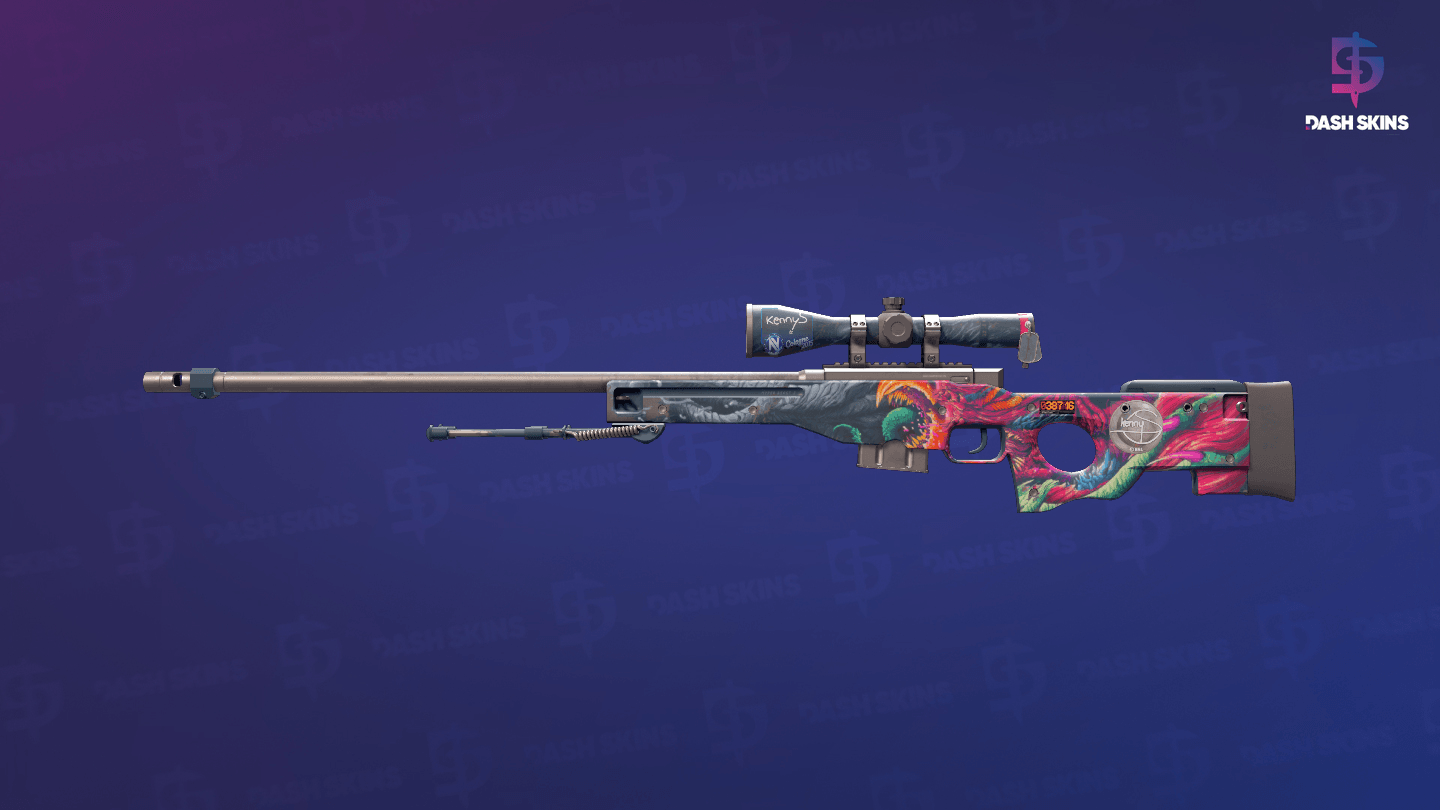 StatTrak™ AWP | Hyper Beast (Field-Tested) Screenshot Playside