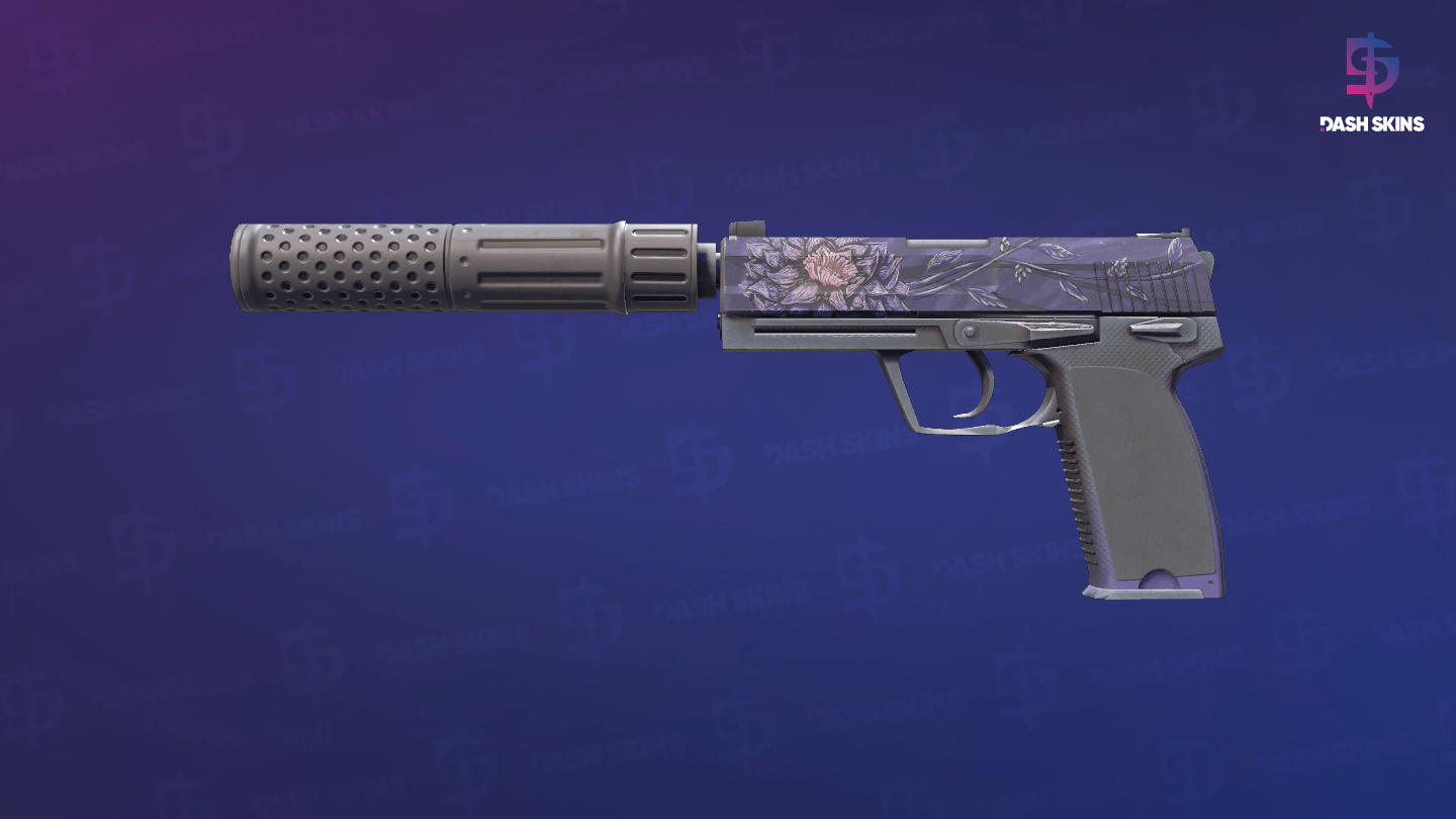 USP-S | Black Lotus (Minimal Wear) Screenshot Playside