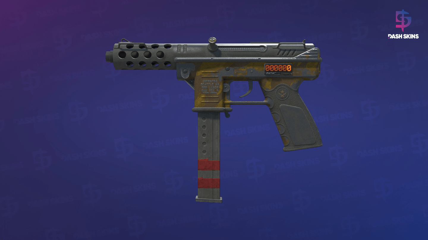 StatTrak™ Tec-9 | Brother (Battle-Scarred) Screenshot Playside