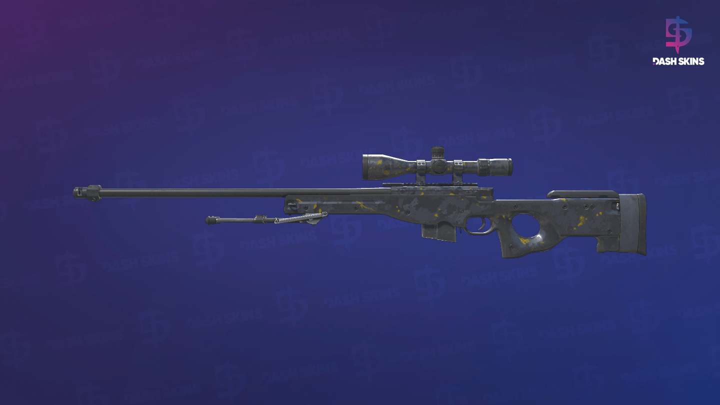 AWP | Arsenic Spill (Well-Worn) Screenshot Playside